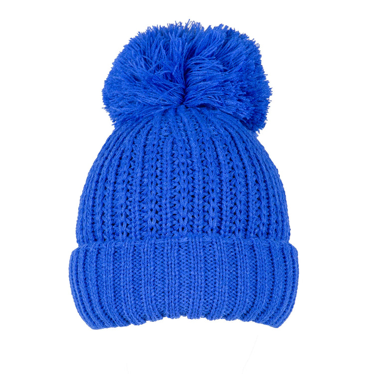 Dents 3-3315 PomPom Hat Cobalt