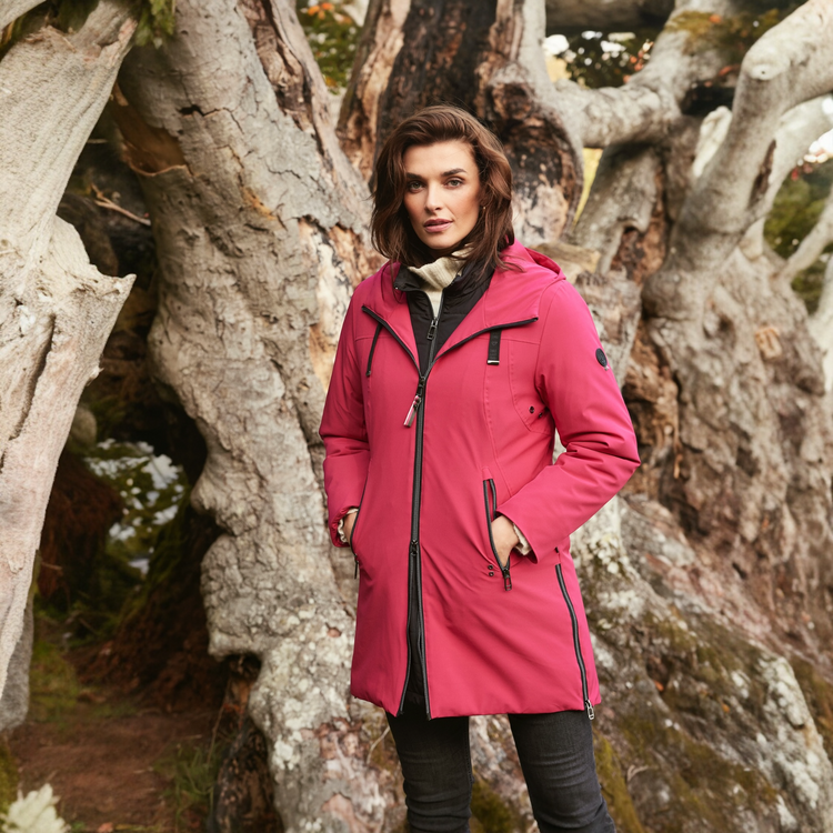 Frandsen 3 in One Coat Raspberry