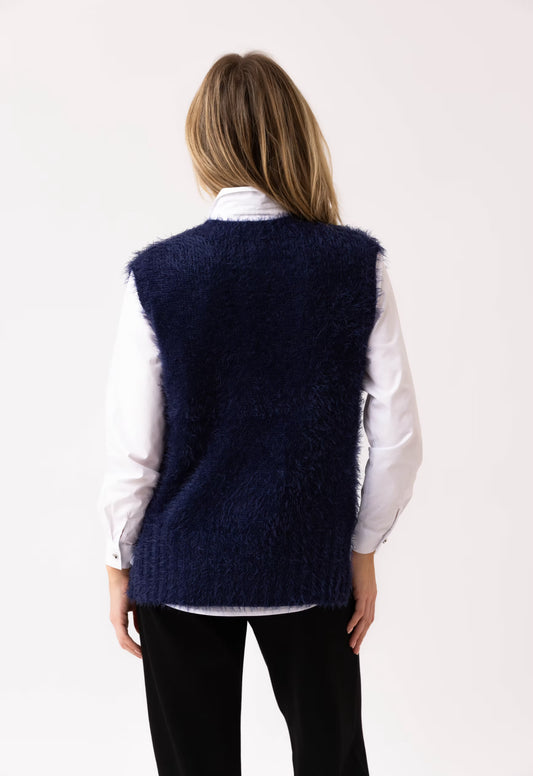 Marble 7140-103 pullover Navy