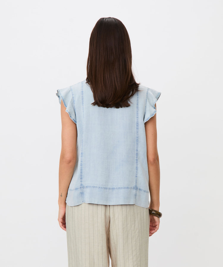 Masai Dalali Top Light Denim