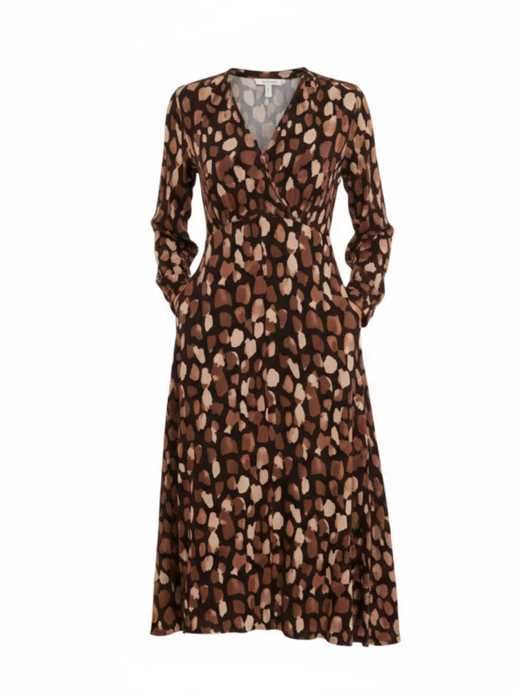 Pomodoro Pebble Midi Dress Toffee