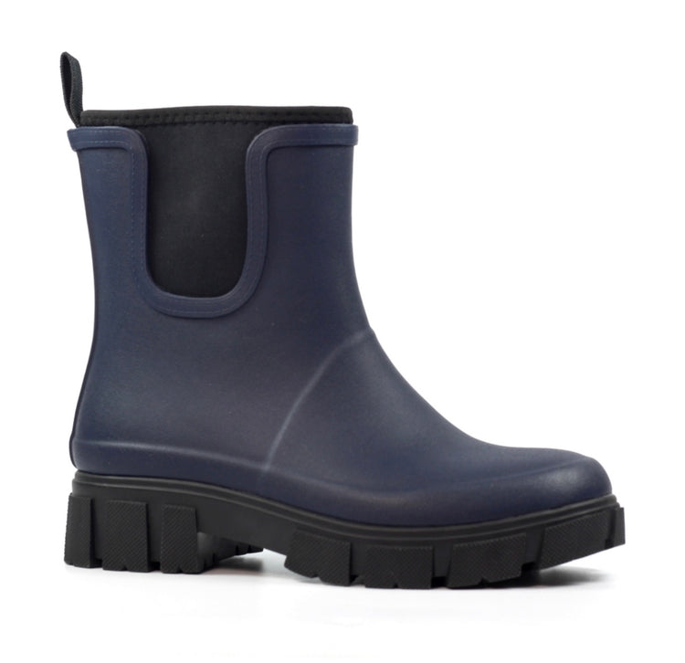Lazy Dogz Lake Ankle Wellington Navy ELZ006NY