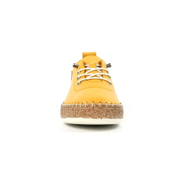 Lunar Evie Plimsole Mustard