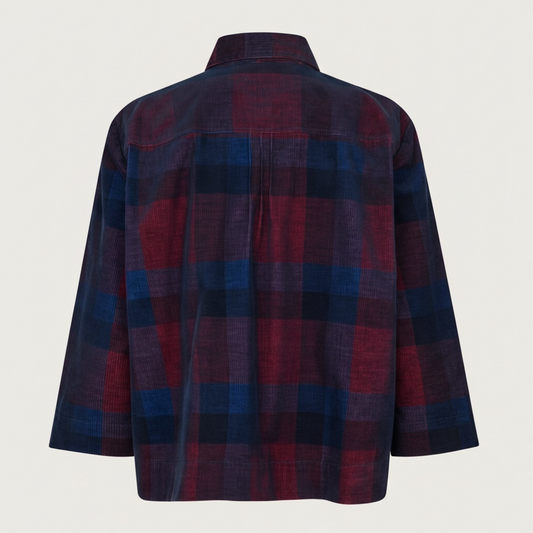 Masai Ibilisan Checked Cord Shirt