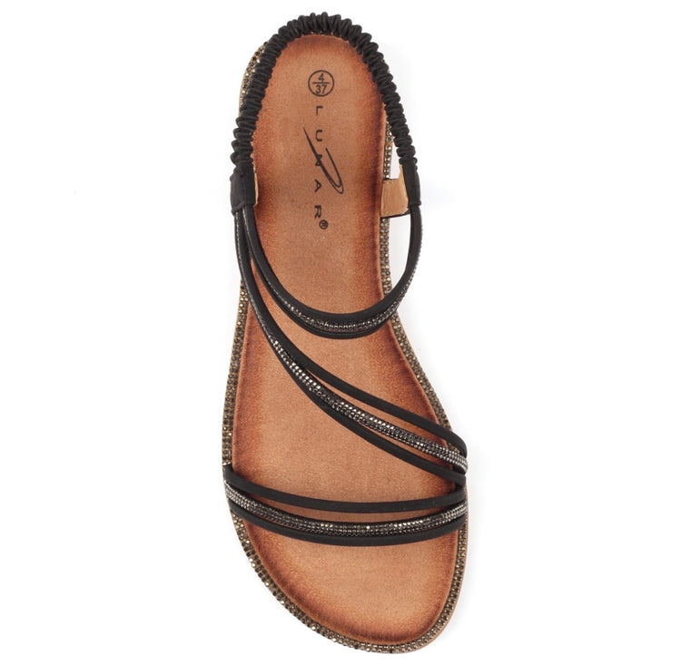 Lunar Aruba Black Sandal