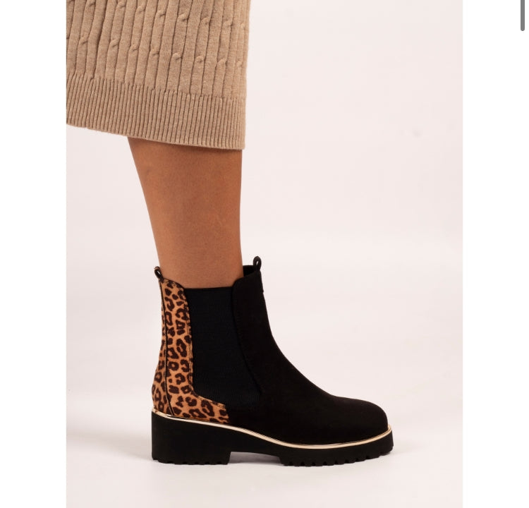 Nakita Black Ankle Boot