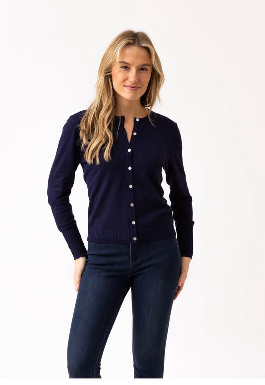 Marble 6500-103 Cardigan Navy
