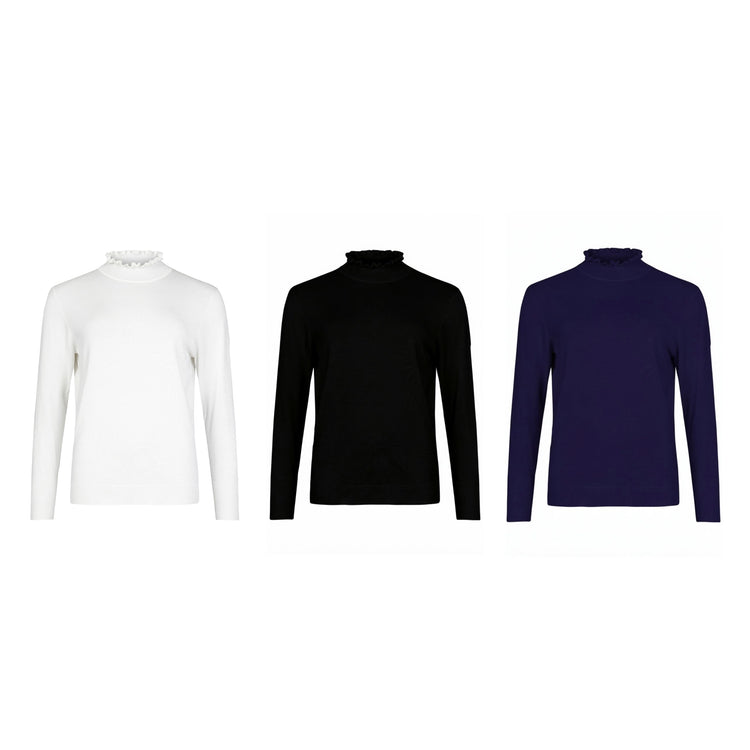 Sunday Frill Neck Pullover 6258