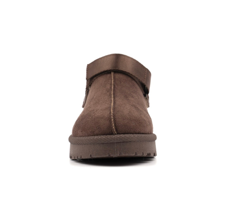 Lunar Odessa Slipper Dark Brown
