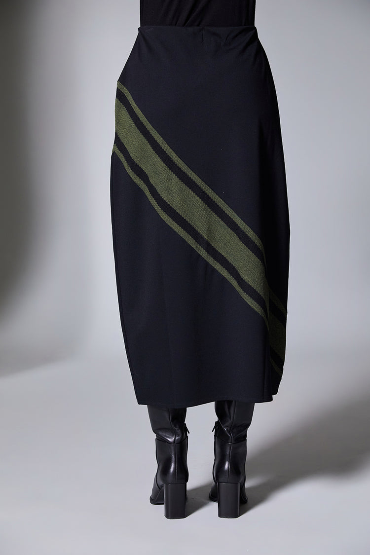 Peruzzi Stripe Skirt W25155