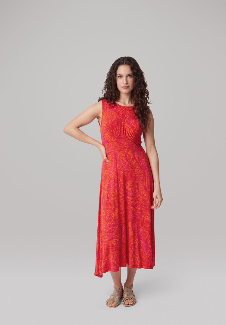 Adini Roxy Dress River Print Pink