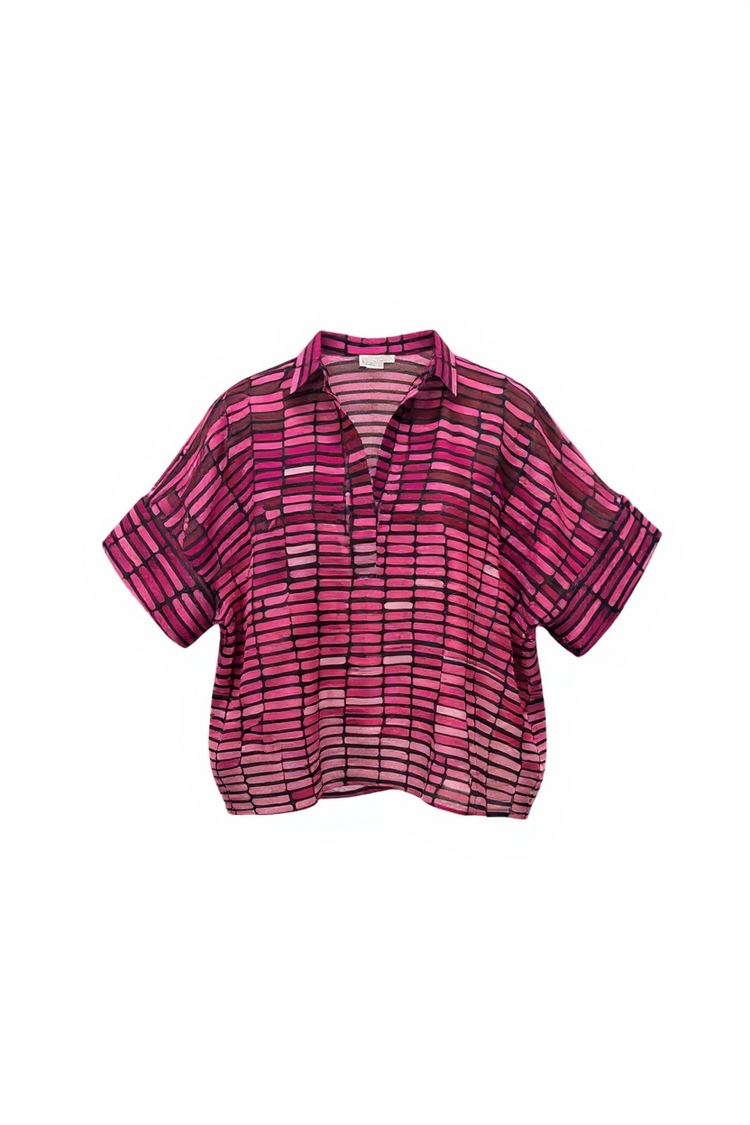 Yauvan Over Shirt 8096PR Magenta