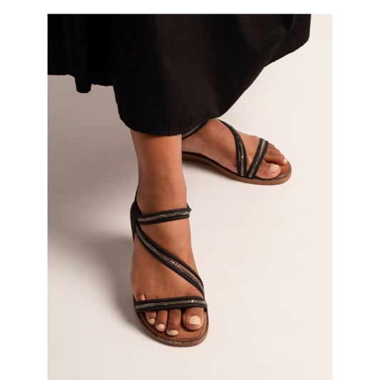 Lunar Aruba Black Sandal