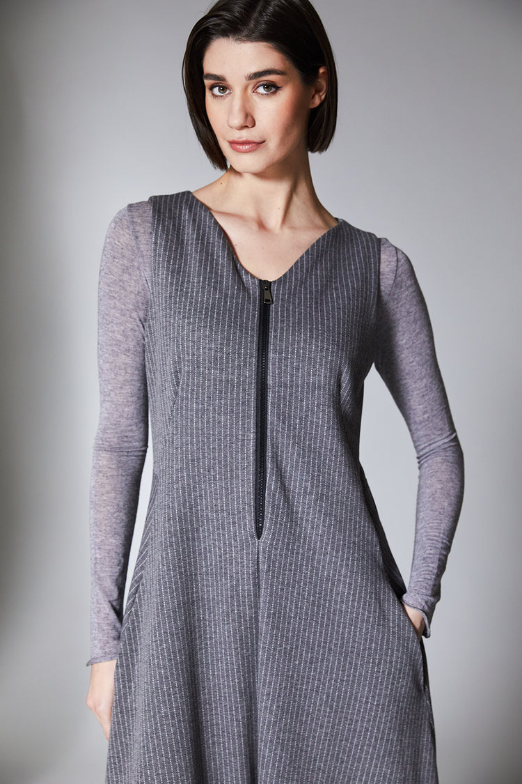 Peruzzi Pinstripe Dress
