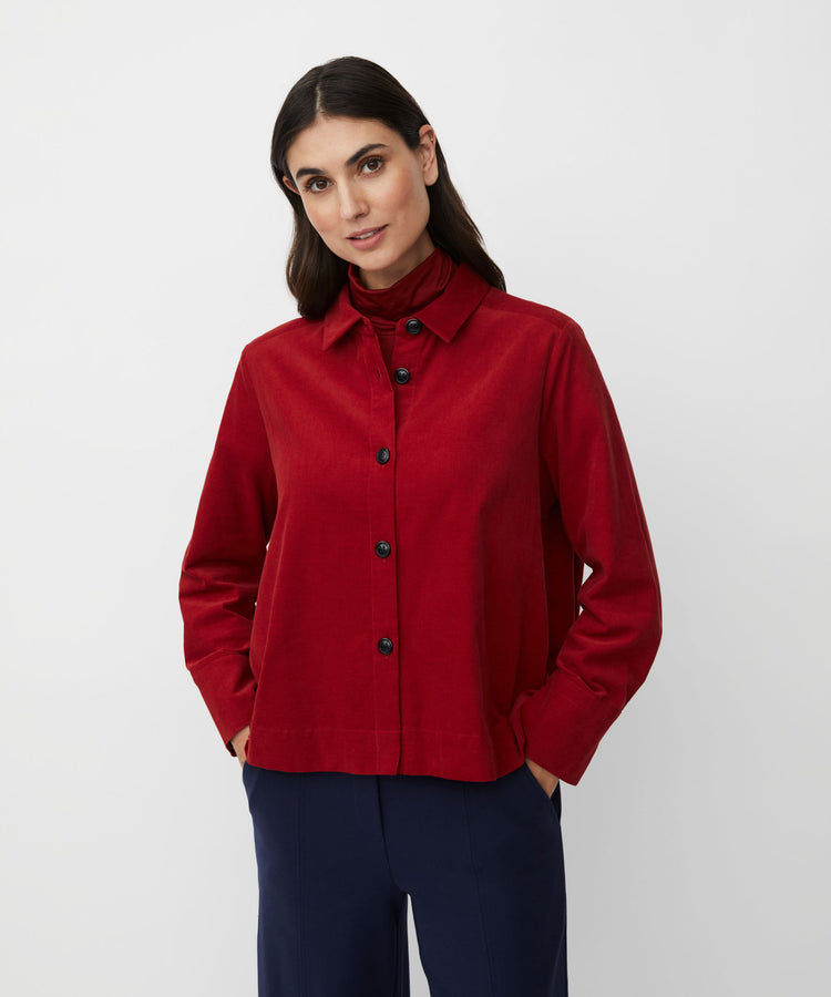 Masai Iowa Shirt Red Dahlia
