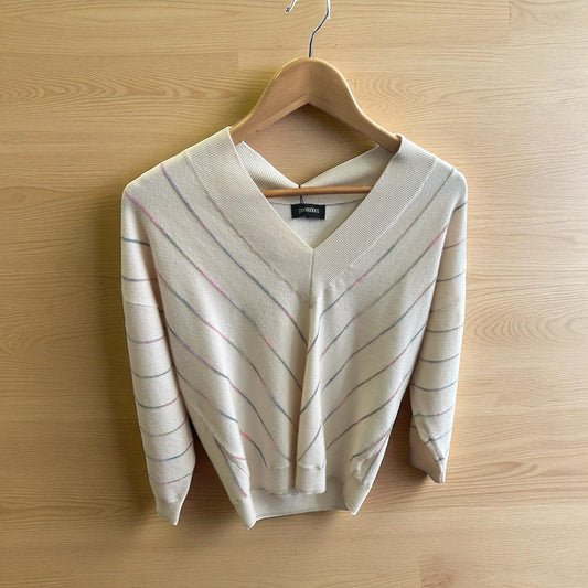Pomodoro Chevron Jumper Cream