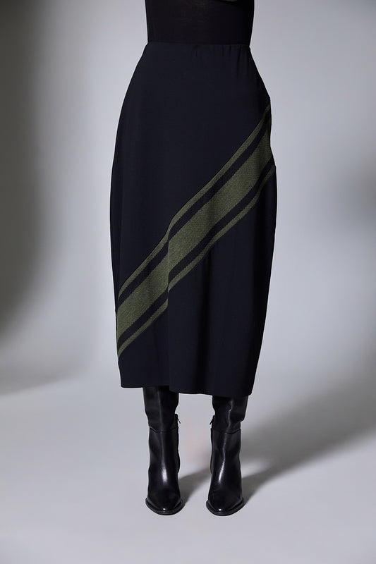 Peruzzi Stripe Skirt W25155