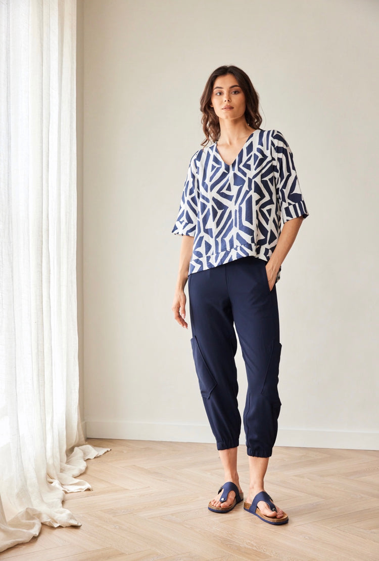 Peruzzi Geo Print Top S26524