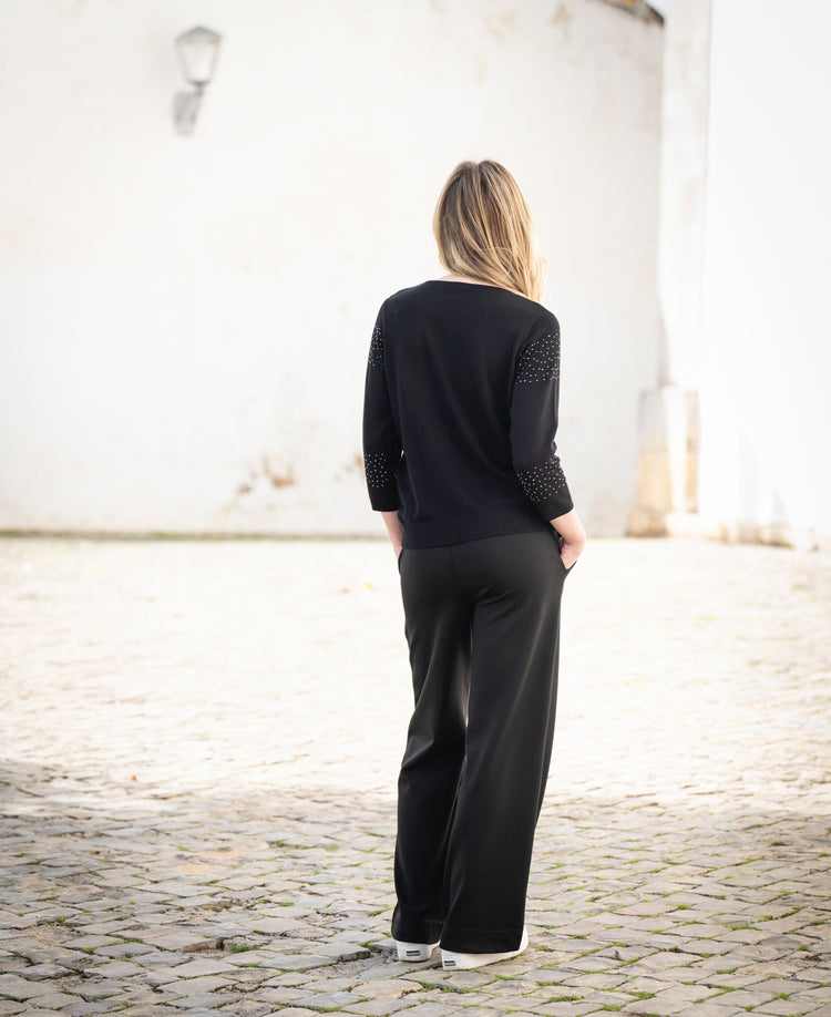 Marble Sweater 8052 101 Black