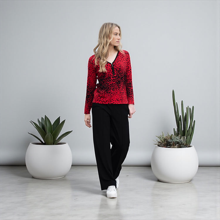 Marble Sweater 7995 109 Red