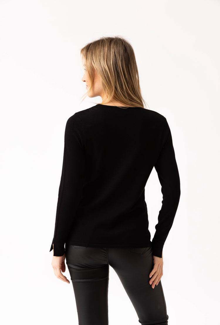 Marble Sweater 8011 101 Black