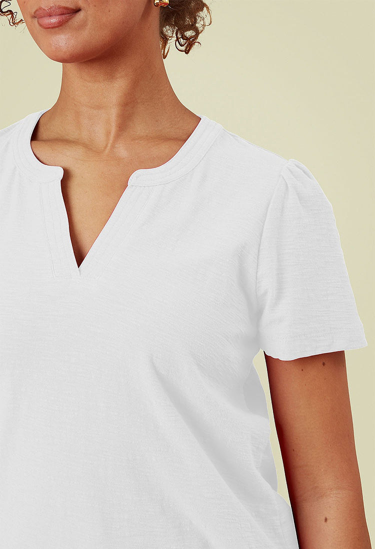 Adini Flora Slub T Shirt (colour options)