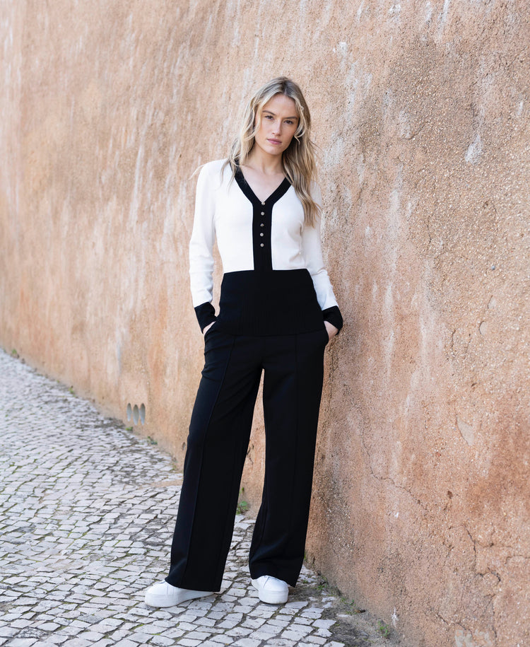 Marble Sweater 7993 104 Off White