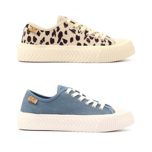 Lunar Jayne III Denim Trainer