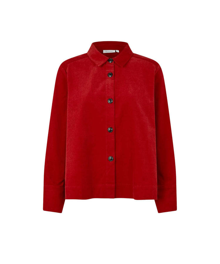 Masai Iowa Shirt Red Dahlia
