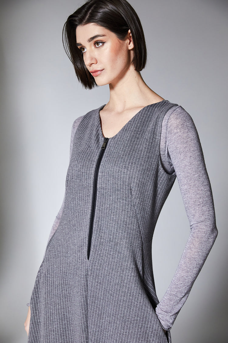 Peruzzi Pinstripe Dress