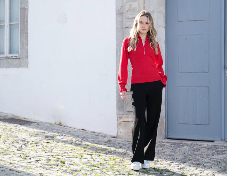 Marble Sweater 8015 109 Red