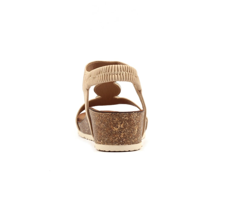 Lunar Cassidy Wedge Sandal Beige