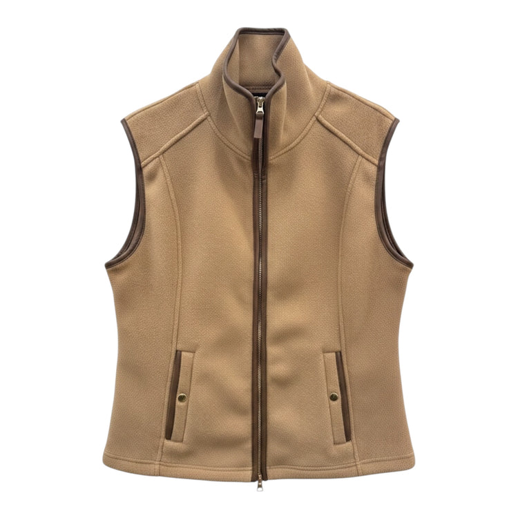 Claudia C Gilet Tan 13672