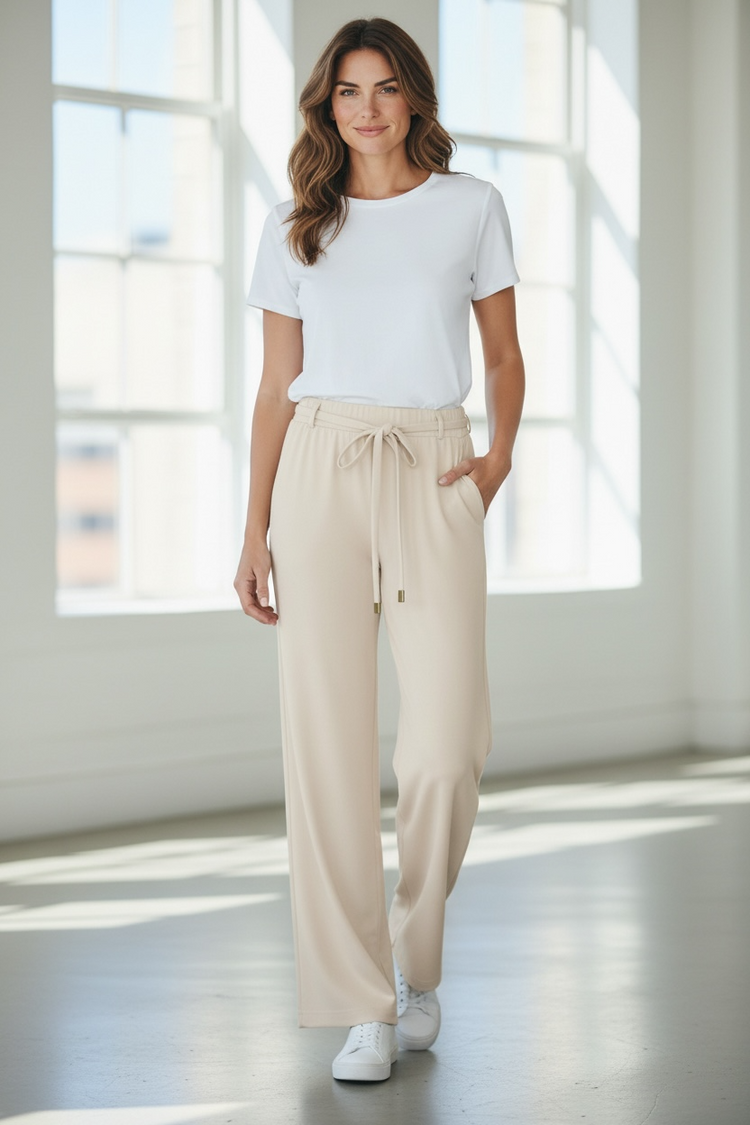 Pomodoro Cupro Trousers 22602 (colour options)