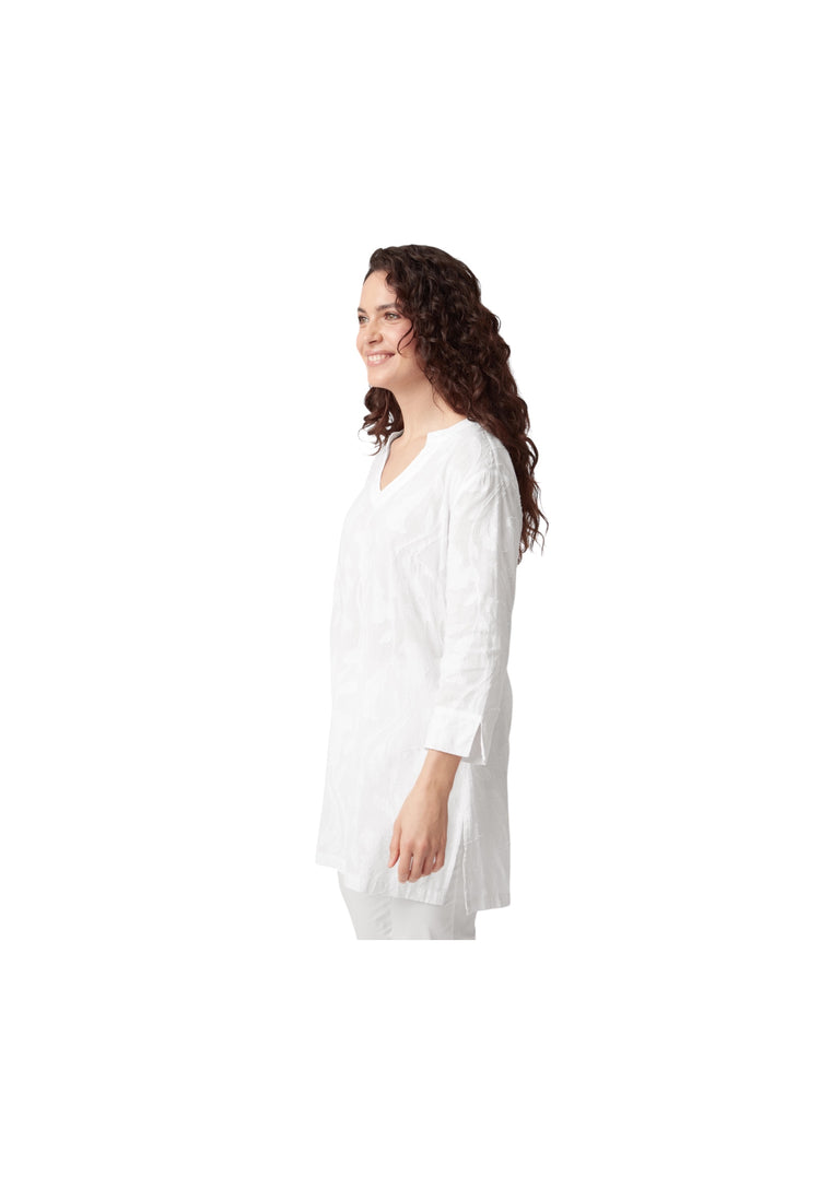 Adini Lucia Tunic White