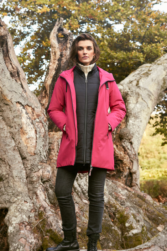 Frandsen 3 in One Coat Raspberry