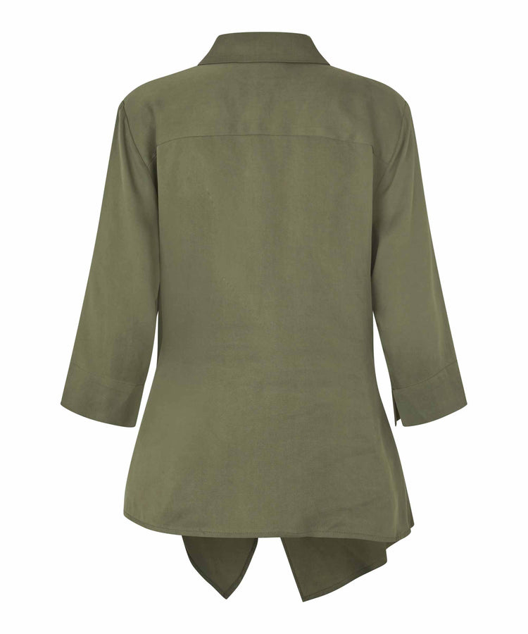 Masai lsalena Top Lichen Green