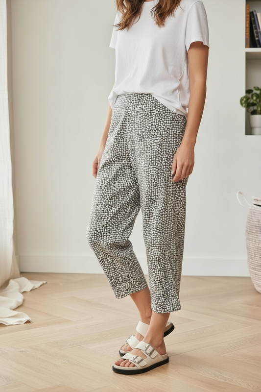 Peruzzi Print Tulip Trousers
