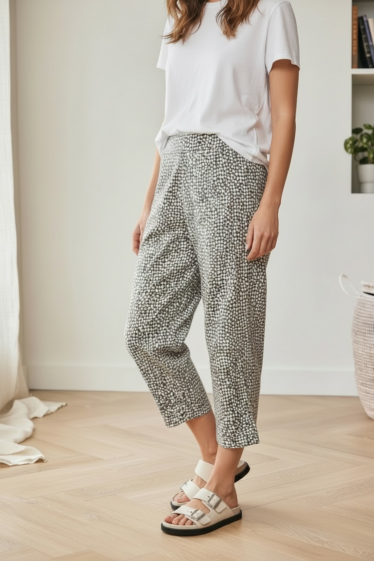 Peruzzi Print Tulip Trousers