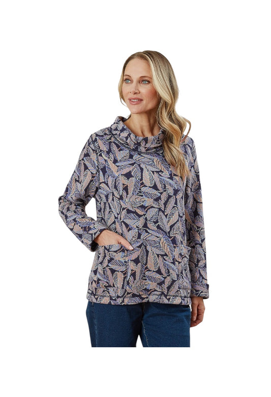 Autumn Leaf Bhavi Reversible Top