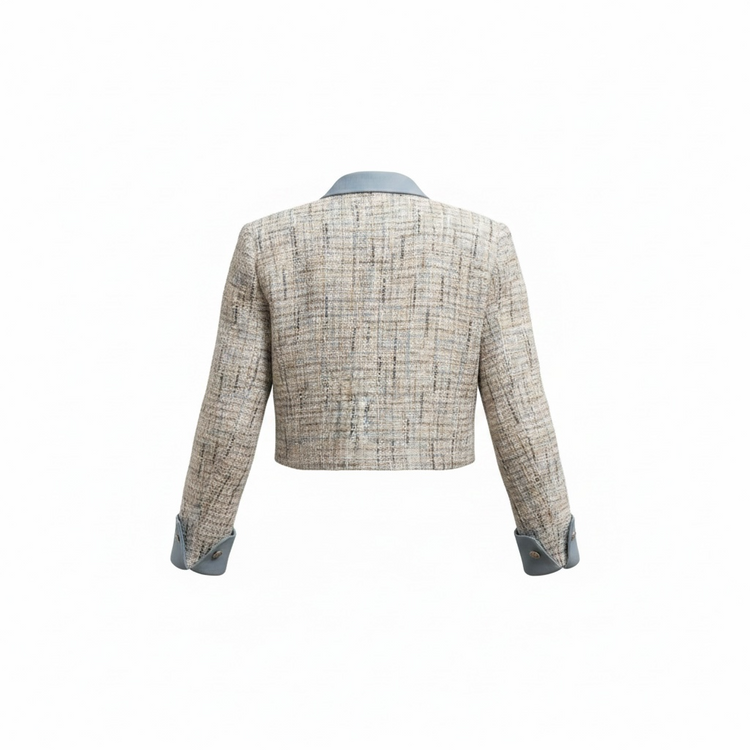 Élise Jacket in Tweed & Denim