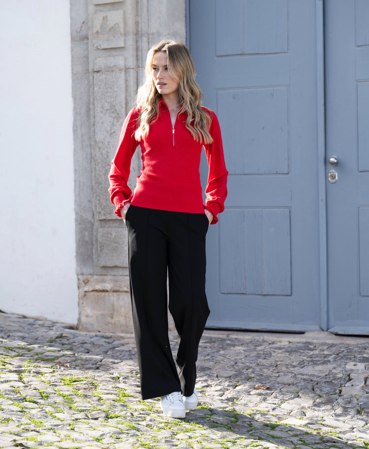 Marble Sweater 8015 109 Red