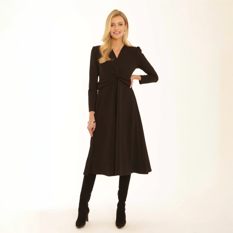 Pomodoro Jersey Dress Black