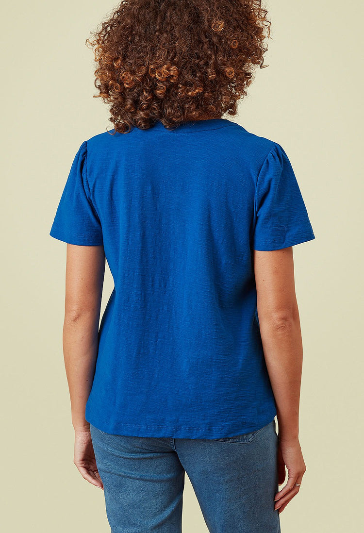 Adini Flora Slub T Shirt (colour options)