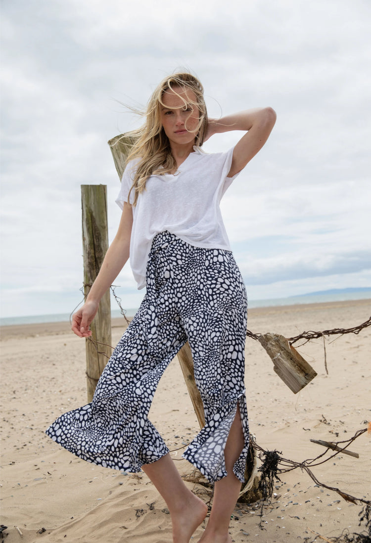 Marble Culottes 7940 103 Navy