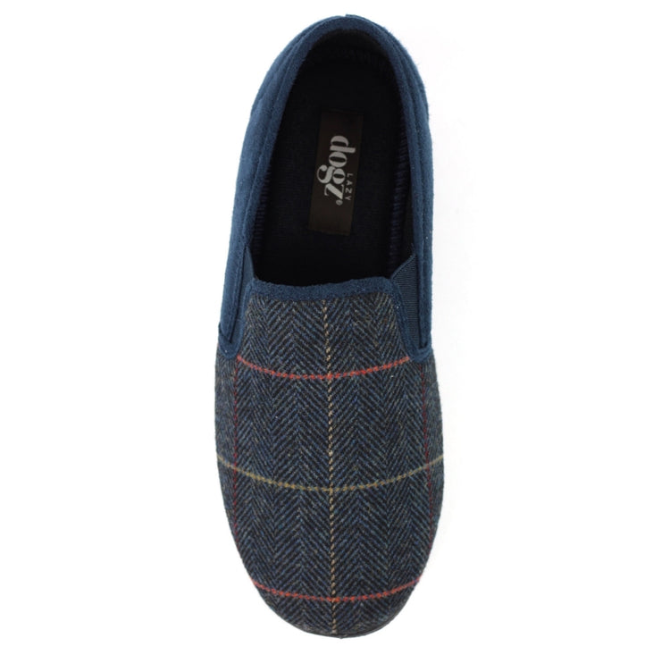 Lazydogz Men’s Harrison II Navy Slipper