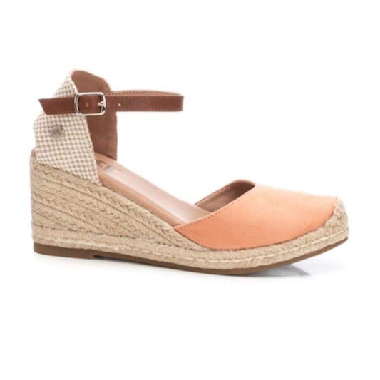 XTI Espadrille Z.Tex Coral Wedge