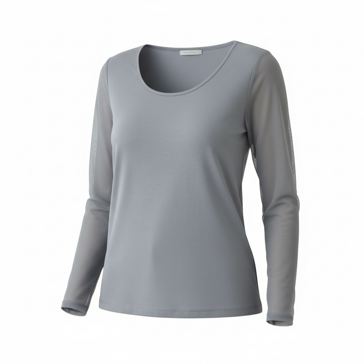 Naya Mesh Sleeve Top NAS26106 (colour options)