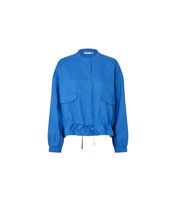 Masai Junoa Linen Jacket Nebulas Blue