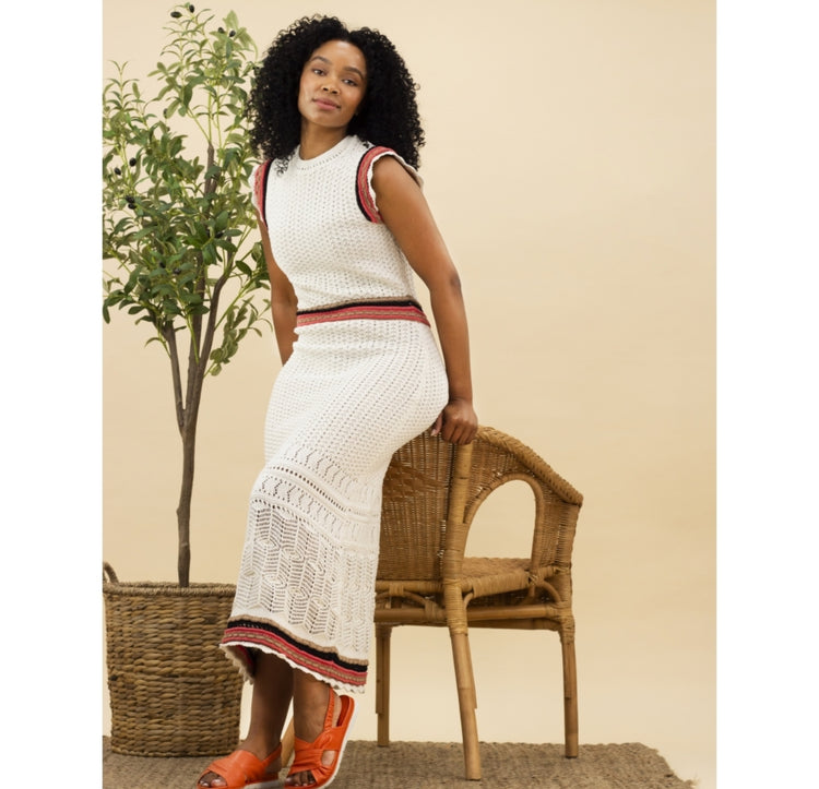 Lunar Sardinia Coral Leather Sandal